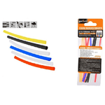 Kaela-set 10 Pz Guaine Termorestringenti Termoretrattili Colorate 3x120mm Cavi 57092 -