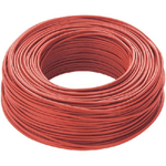 Trade Shop Traesio-cavo Rosso 100 Mt Isolato Unipolare 1 X 2,5 M2 Antifiamma Materiale Elettrico -