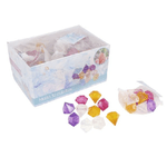 Trade Shop Traesio-set 10 Cubetti Ghiaccio Colorati Freezer Cocktail Riutilizzabili Forma Diamanti -