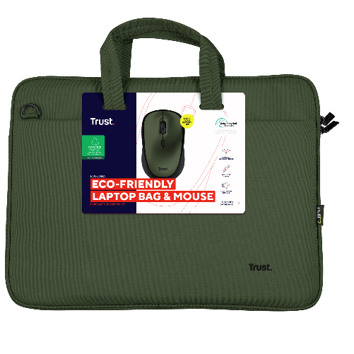 TRUST-Borsa-per-laptop-Bologna---con-mouse---16------verde---Trust