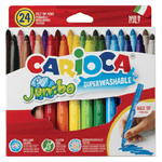 Carioca Jumbo marcatore Extra grassetto Multicolore 24 pz