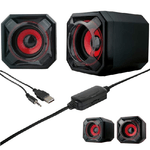 Andowl-casse Altoparlante Per Computer 2,0 Mega Bass Bluetooth 10w Usb Portatile Q-a30 -