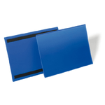 DURABLE Buste identificative magnetiche - 150 x 67 mm - blu - Durable - conf. 50 pezzi