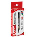 PENTEL-Marcatore-permanente-N860---punta-scalpello---astuccio-4-colori-assortiti---Amiko-Pentel