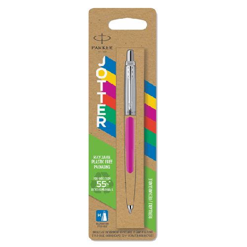 PARKER-Penna-sfera-Jotter-Original---punta-M---fusto-magenta---Parker