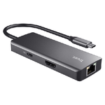 TRUST-Adattatore-multiporta-Dalyx---USB-C-6-in-1---alluminio---argento---Trust