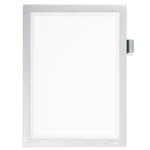 DURABLE Cornice adesiva Duraframe Note - pannello magnetico - A4 (21 x 29,7 cm) - argento - Durable