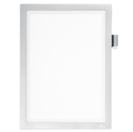 DURABLE-Cornice-adesiva-Duraframe-Note---pannello-magnetico---A4--21-x-297-cm----argento---Durable