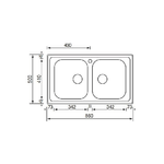 CM-Zenith-86x50-2V-Lavello-ad-incasso-Rettangolare-Acciaio-inossidabile