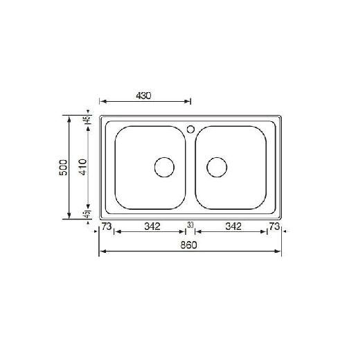 CM-Zenith-86x50-2V-Lavello-ad-incasso-Rettangolare-Acciaio-inossidabile