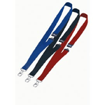 DURABLE Cordoncini portabadge - larghezza 2 cm - blu - Durable - conf. 10 pezzi