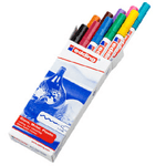 Edding 751 Nero, Blu, Marrone, Verde, Azzurro, Arancione, Rosa, Rosso, Viola, Giallo 10 pz