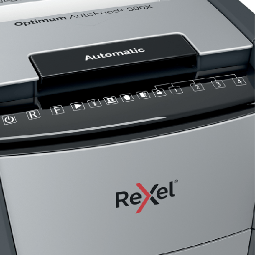 REXEL-Distruggidocumenti-Optimum-AutoFeed--300X---a-frammenti---Rexel