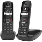 GIGASET TELEFONO WIRELESS AS305 DUO NERO L36852H2812D231