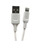 CROWN CAVO USB LIGHTNING DATI E RICARICA 1MT 2A BIANCO CMCU-004L