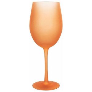VDE TIVOLI 1996 Set 6 Calici Frosted In Vetro 550 Ml, Happy Hour Sunset