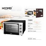 Trade Shop Traesio-forno Elettrico 48 Litri 2000 Watt Fornetto Con Luce Timer E Termostato Cucina -