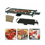 Trade Shop Traesio-teppanyaki Xl Griglia Piastra Con Rivestimento Antiaderente Tavolo Riscaldante -