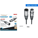 Maxtech-cavo Xlr 3 Pin Xlr Maschio-femmina Audio Prolunga Microfono Da 10 Metri Xlr-04 -