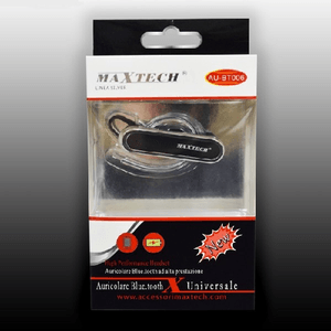 Maxtech-auricolare Bluetooth Universale Maxtech Au-bt006 Cuffia Per Smartphone Alta Prestazione -