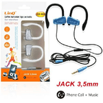 Linq-auricolari Cuffie Archetto Ds-209 Microfono Smartphone Mp3 Sport Cavo Jack 3,5mm -