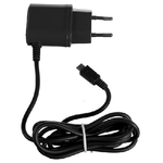 Trade Shop Traesio-caricabatterie Da Rete 1a Microusb Nero Carica Batterie Charger -