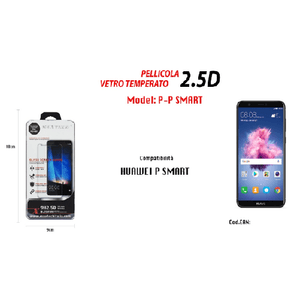 Maxtech-pellicola Protezione Schermo Vetro Temperato Per Huawei P Smart Maxtech P-p Smart -