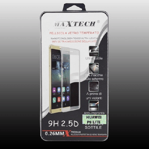 Maxtech-pellicola Vetro Temperato Per Huawei P8 Lite Smart Antiurto Maxtech P-p8 Lite -