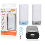 Linq-caricabatterie Portatile 6000 Mah Batteria Power Bank Usb Cavo 3 In 1 Tt-6200+ -