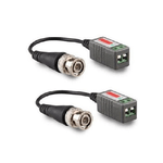 Trade Shop Traesio-coppia Trasmettitori Bnc Video Balun Ahd Tvi Cvi Videosorveglianza Cctv 1080p -