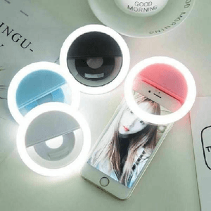 Trade Shop Traesio-anello Luminoso A Led Per Selfie Tik Tok Luce Ring Light Telefono Ricaricabile -