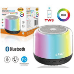 Linq-speaker Bluetooth Rgb Portatile Pk6834 Cassa Altoparlante Con Luce Led Wireless -