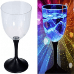 Trade Shop Traesio-calice Bicchiere Led 310ml Drink Cocktail Casa Pub Disco Luminoso Rgb Rum Vodka -