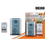 Linq-campanello Wireless A Batteria Senza Fili 32 Melodie Distanza 100mt Casa Porta D8308 -