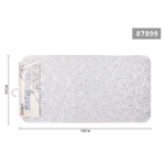 Kaela-tappeto Antiscivolo Rettangolare Bagno Vasca Doccia Loto Bianco 36 X 70 Cm 87899 -