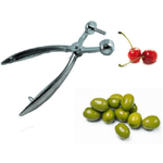 Trade Shop Traesio-snocciolatore Manuale Per Ciliegie E Olive Snocciola Olive Ciliegie Alluminio -