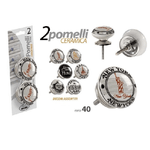 Kaela-kit 2pz Pomelli Mobili Multiuso Pomello In Ceramica 40mm Decori Assortiti 843037 -