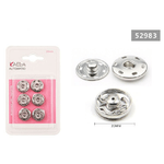 Kaela-set 6 Paia Di Bottoni Automatici A Pressione ø 20 Mm Accessori Per Cucito 52983 -