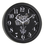 Kaela-orologio 30x4x30cm Da Parete Bar Caffe Ristorante Moderno Nero Decori Ass 774621 -