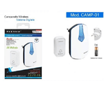 Maxtech-campanello Wireless Con Spina Wifi Raggio 80m A Led Senza Fili Maxtech Camp-01 -