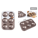 Kaela-stampo Teglia Vassoio Antiaderente 6 Muffin Cupcake Dolci Budino A Stelle 98653 -