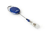 DURABLE Chiocciola YO-YO Style per portabadge - blu - filo retrattile 80 cm - Durable - conf. 10 pezzi