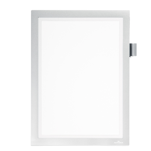 DURABLE-Cornice-Duraframe---magnetica---A4---21-x-297-cm---argento---Durable