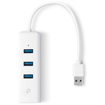 TP-Link UE330 replicatore di porte e docking station per laptop Cablato USB 3.2 Gen 1 (3.1 Gen 1) Type-A Bianco