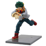 Banpresto Bravegraph My Hero Academia Izuku Midoriya - Figura da collezione - Altezza 14 cm circa. - Realizzato in PVC e ABS