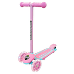 Monopattino per bambini Rosa Speedy a 3 Ruote luminose