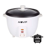 Cuociriso Muvip - Capacit  15 Litri - Potenza 500W - Sistema di Cottura e Riscaldamento - Contenitore Interno in Allumin