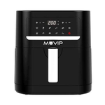 Muvip Friggitrice ad Aria Calda 7 Litri 1800W Touch Screen - 10 Programmi di Cottura - Colore Nero