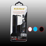 Maxtech-pellicola In Vetro Temperato Curvo Per Samsung Galaxy S8 3d 9h Maxtech P-s8 -