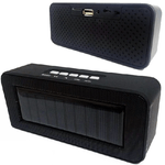 Trade Shop Traesio-cassa Speaker Ch-303c Bluetooth Portatile Ricarica Solare Microsd Usb Fm Aux -